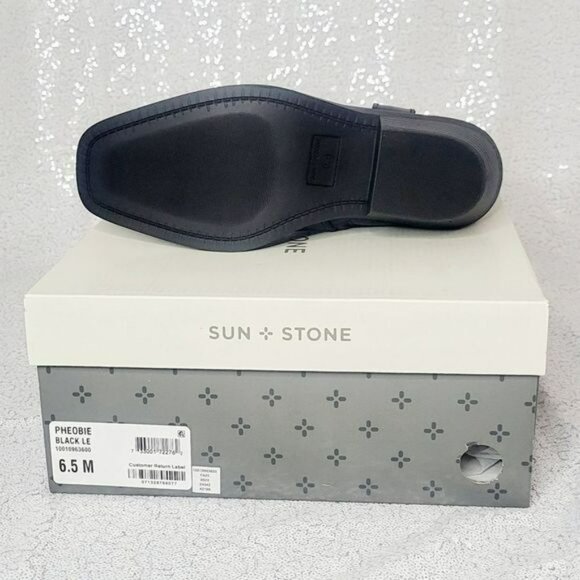 SUN & STONE Pheobie Leather Booties Sz 10 NIB - Picture 12 of 14